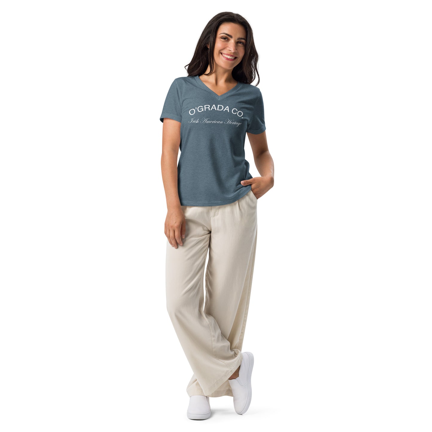 Classic Heritage Women's relaxed v-neck t-shirt