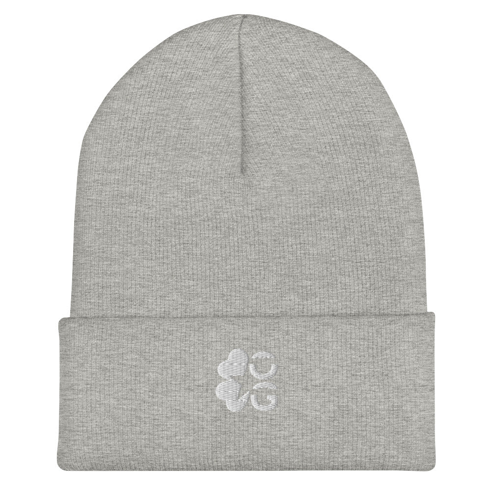 Clover Cuffed Beanie