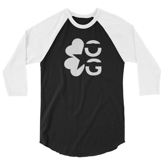 White Clover 3/4 sleeve raglan shirt