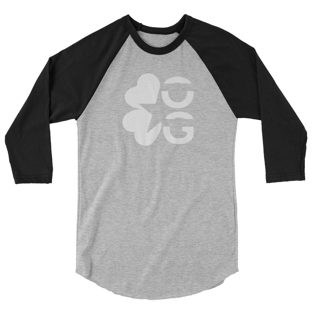 White Clover 3/4 sleeve raglan shirt