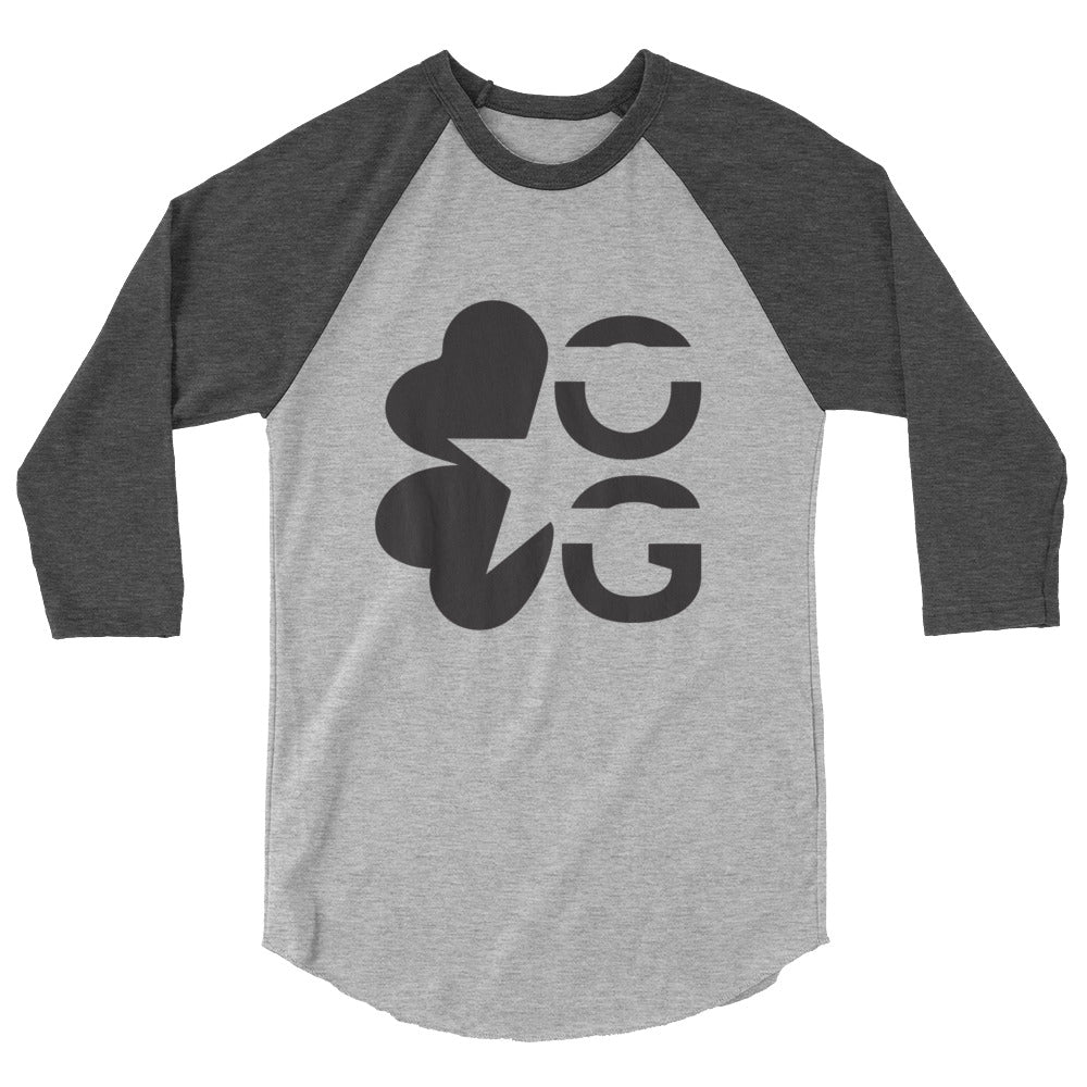 OGRADA Clover 3/4 sleeve raglan shirt