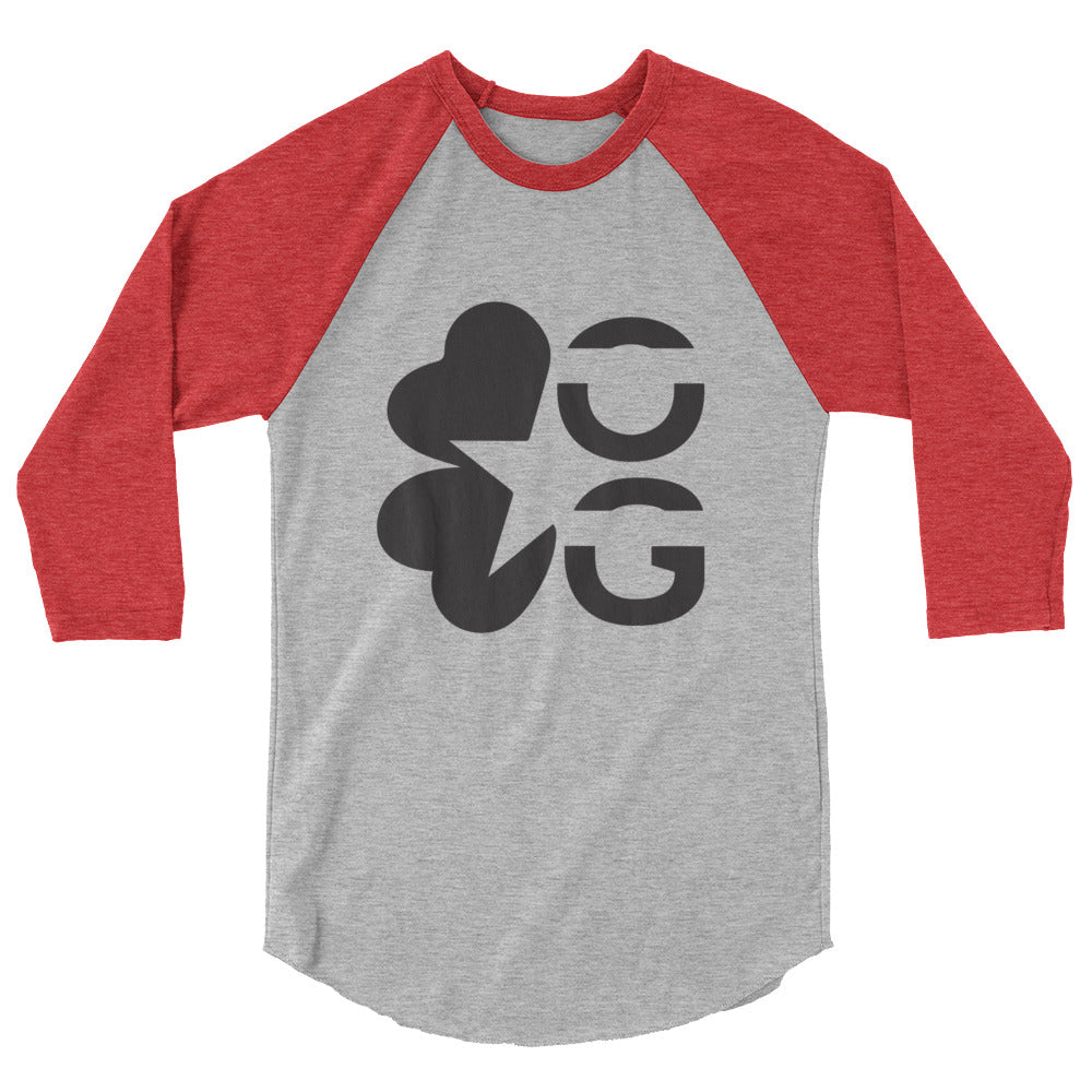 OGRADA Clover 3/4 sleeve raglan shirt