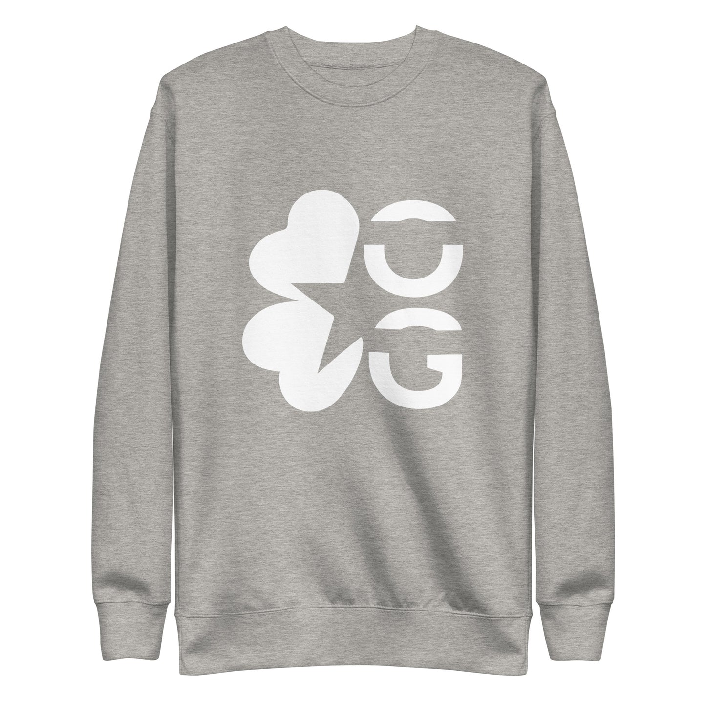 Clover Logo Sweatshirt White Print