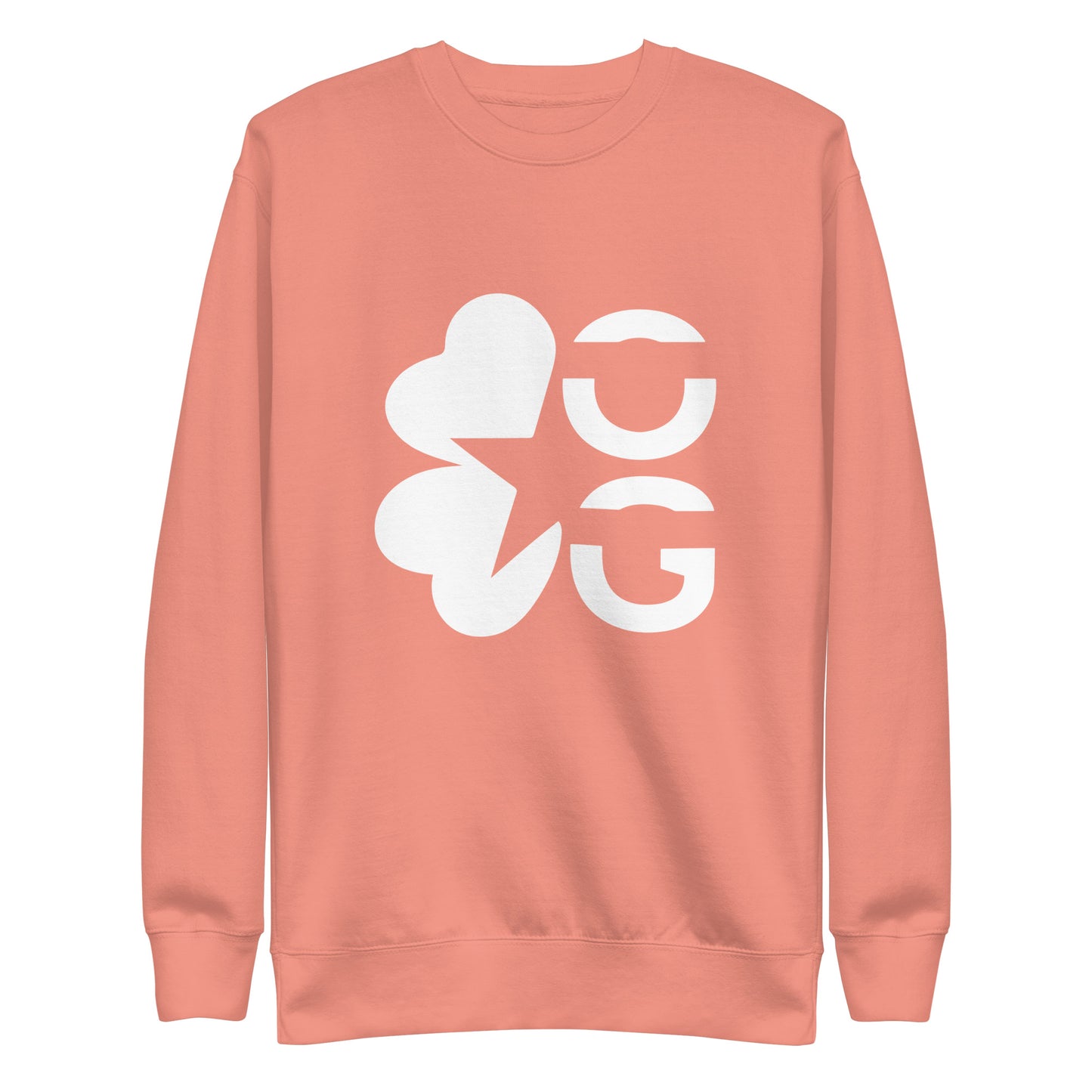 Clover Logo Sweatshirt White Print