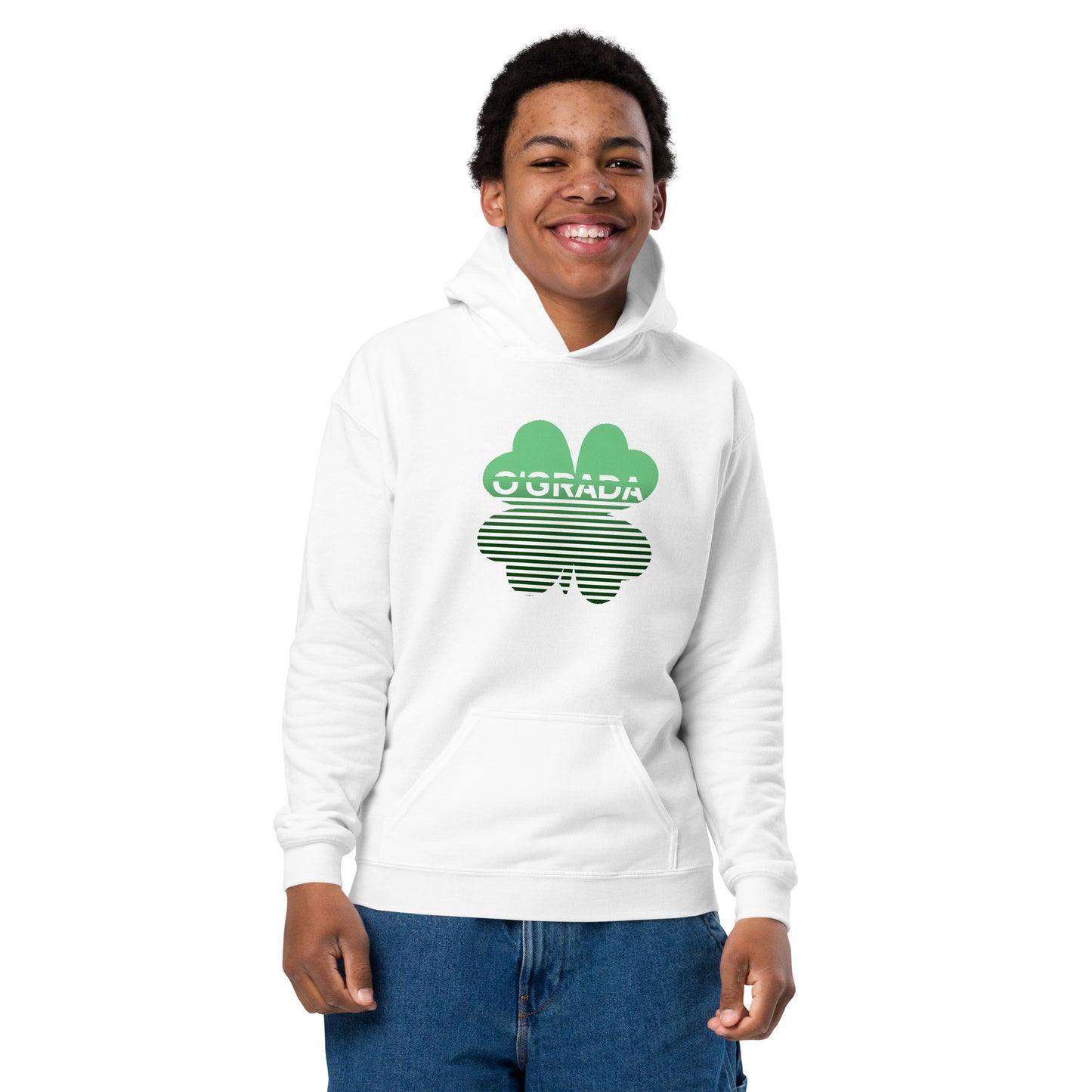 Youth heavy blend Clover hoodie