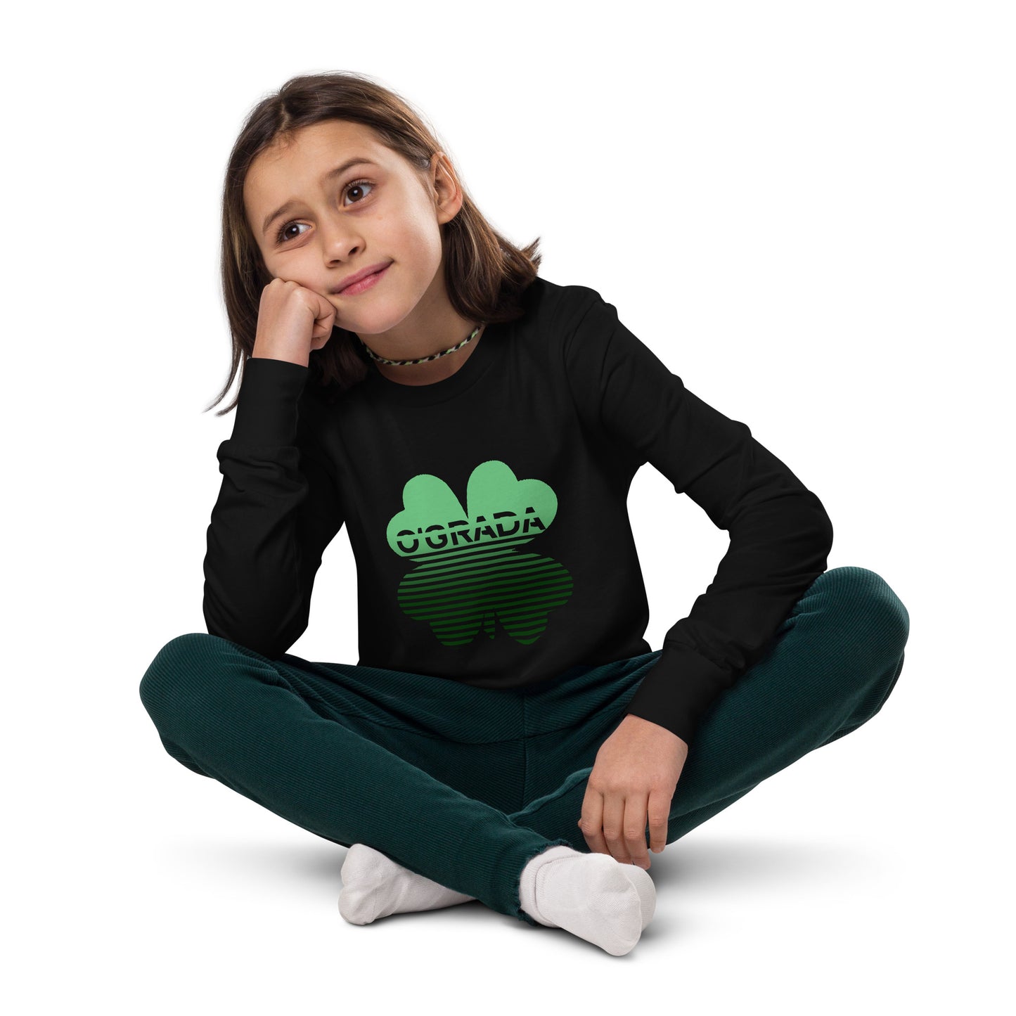 Youth long sleeve Clover Tee